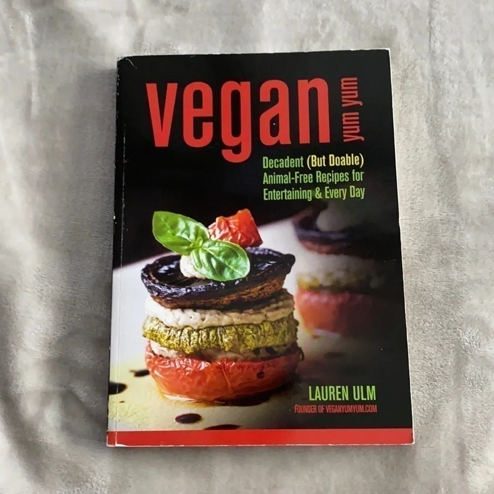 2 for $28 books, Vegan Yum Yum cookbook. Plant-based
